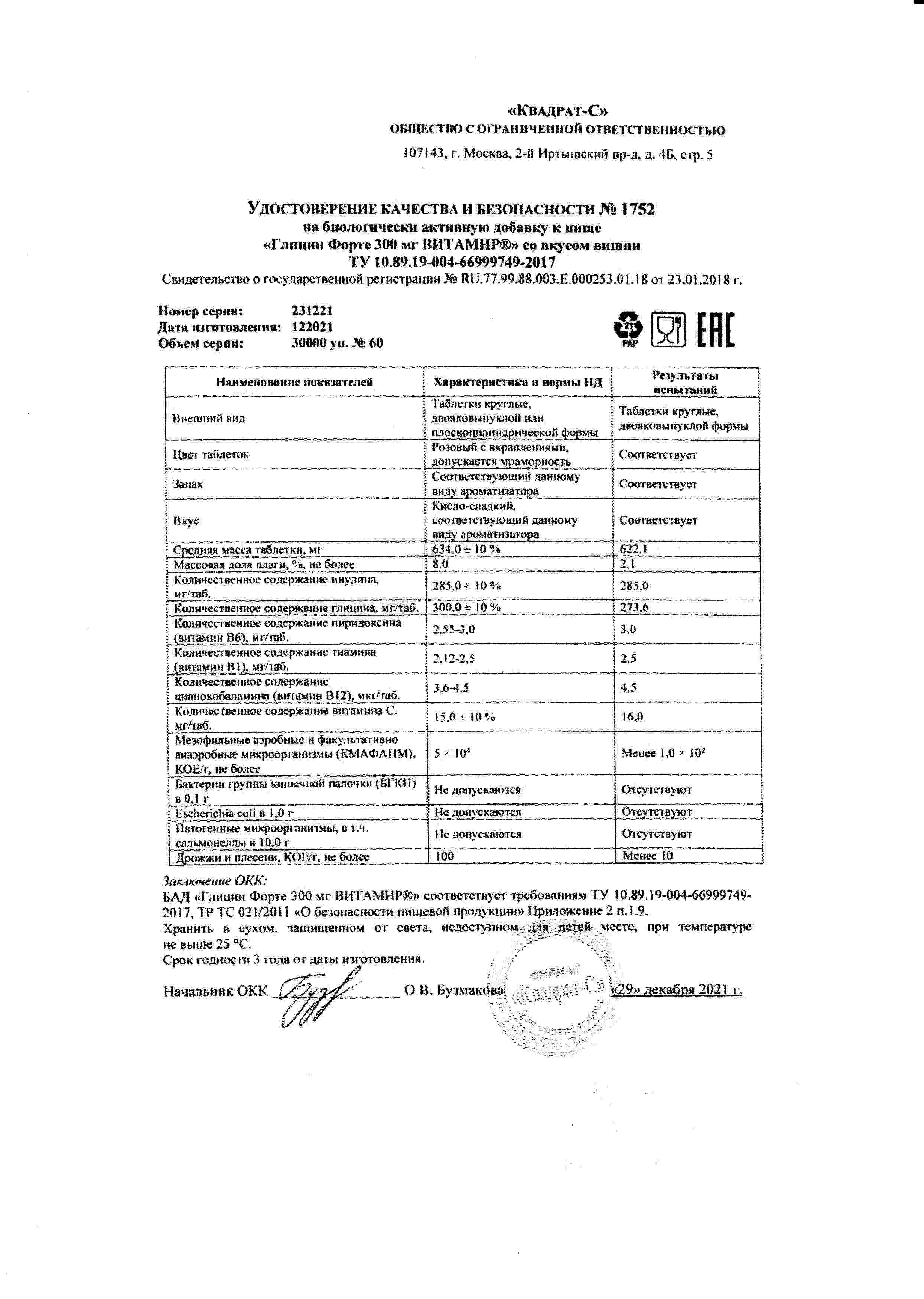 Паспорт №122021